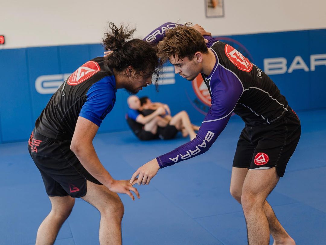 No-Gi grappling practice